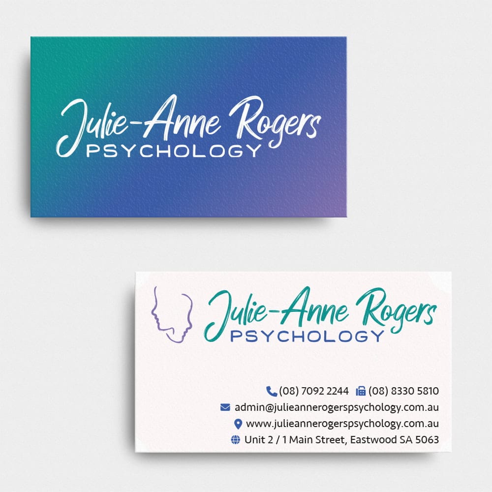 graphic design business card