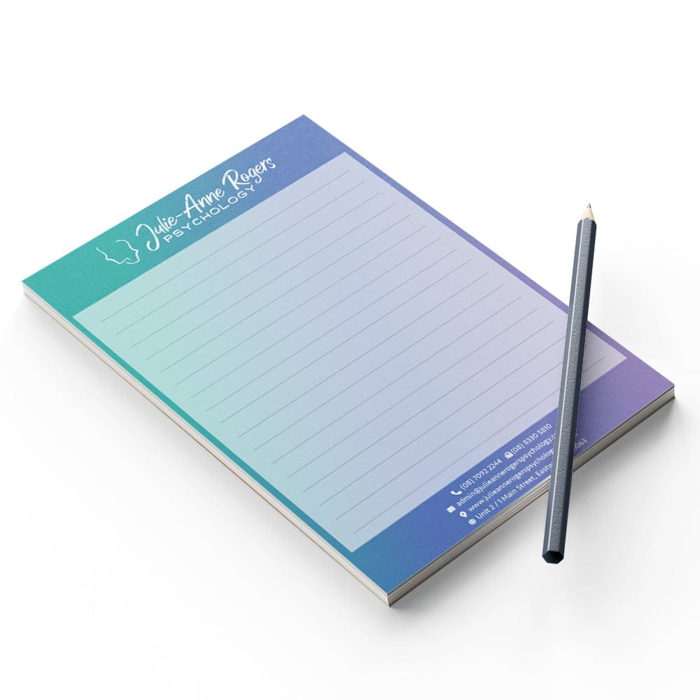 Julie Anne Rogers Psychology Branded Notepads