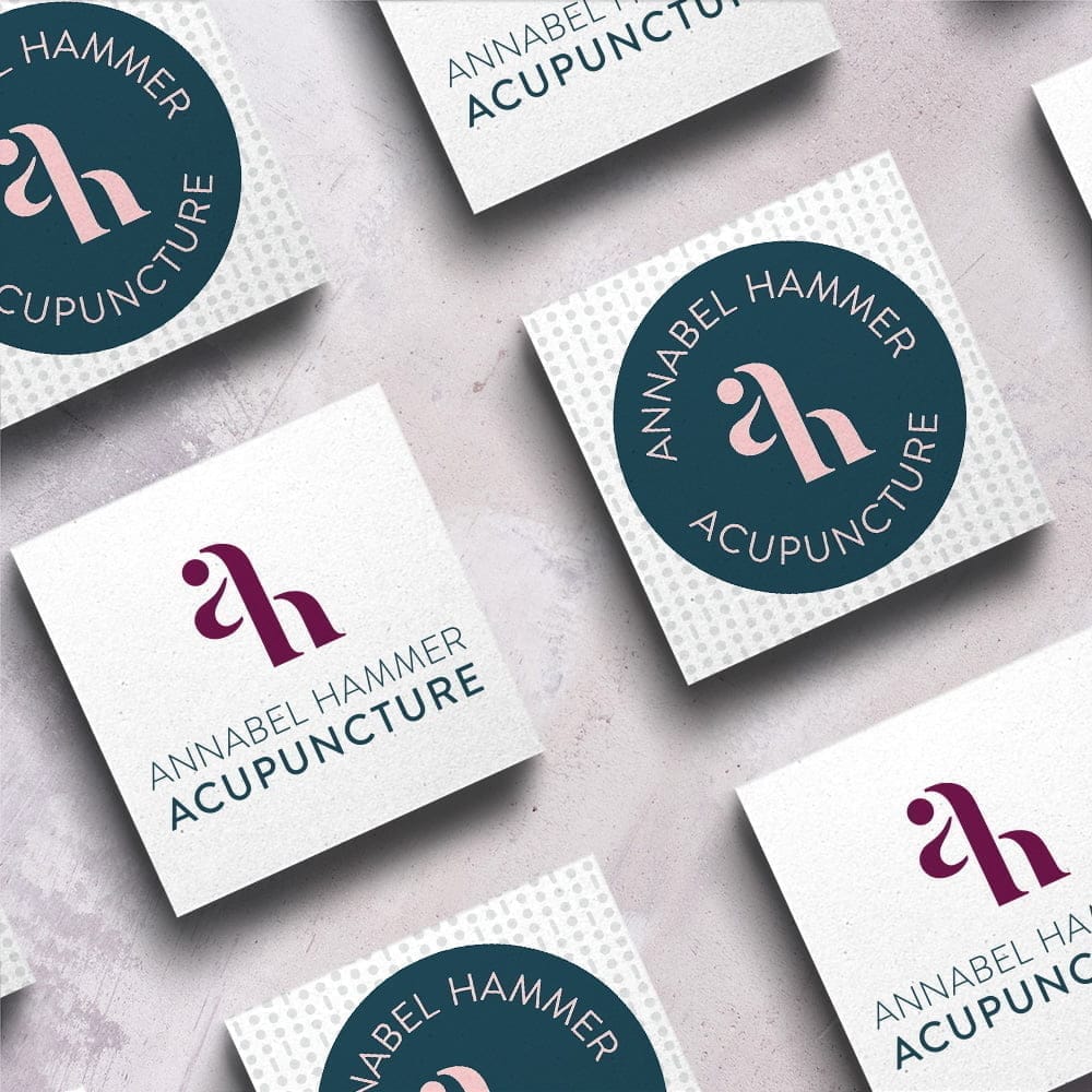 Annabel hammer logo for acupuncture practitioner